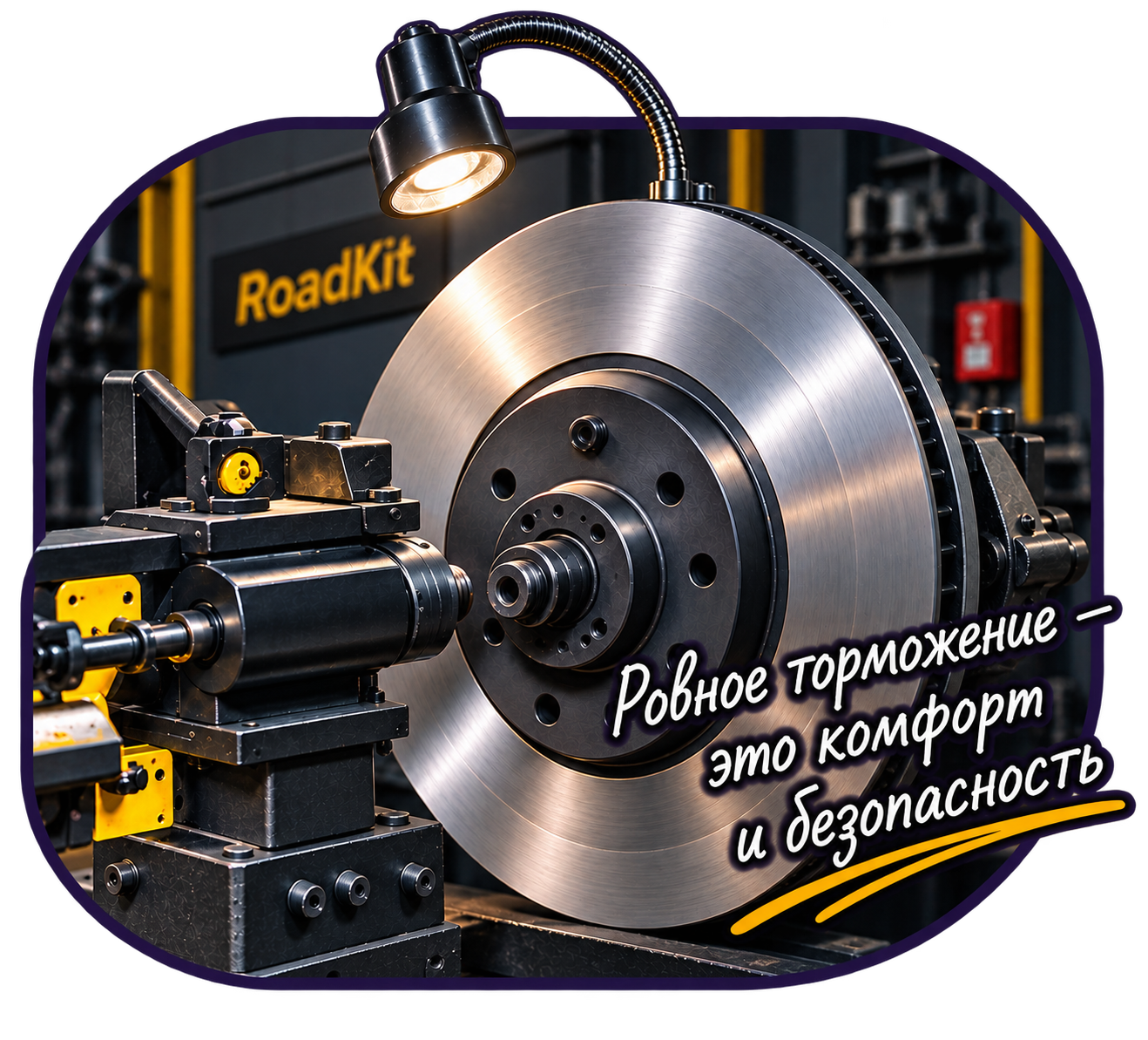 Проточка тормозных дисков в Минске за 1,5-2 часа с профилактикой тормозной системы